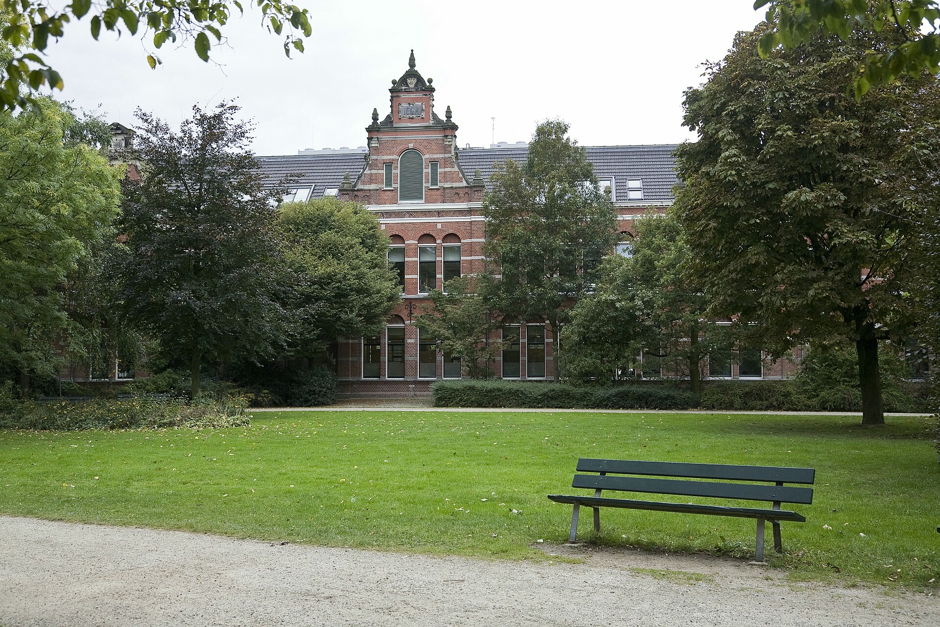 Westerpark and the old Westergasfabriek - a former gasworks turned park and cultural complex.
