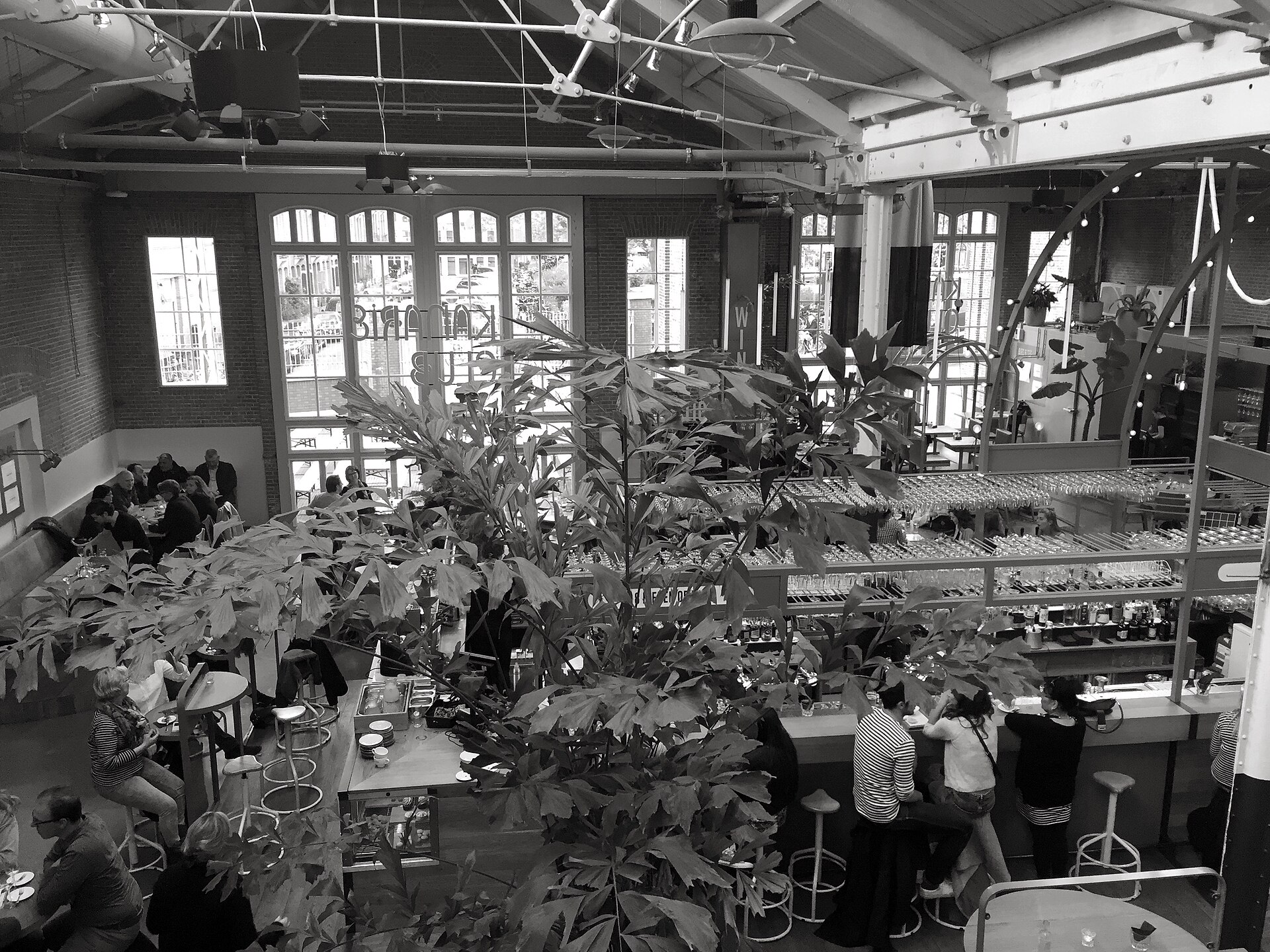 Foodhallen in Oud-West - a covered food hall in a former tram depot, good for an hour of grazing.